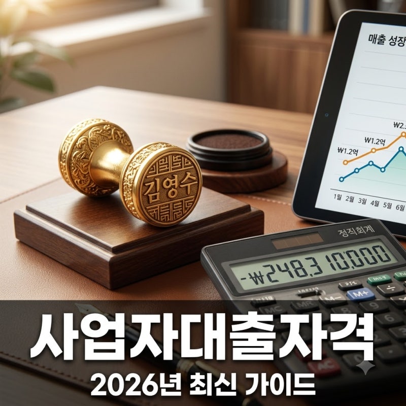 사업자대출자격 핵심 정리 2026년 정부지원 정책자금 신청 조건