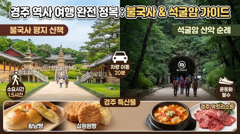 경주 불국사와 석굴암 완벽 가이드: 유네스코 세계유산 탐방 코스부터 추천 특산물과 로컬 ....