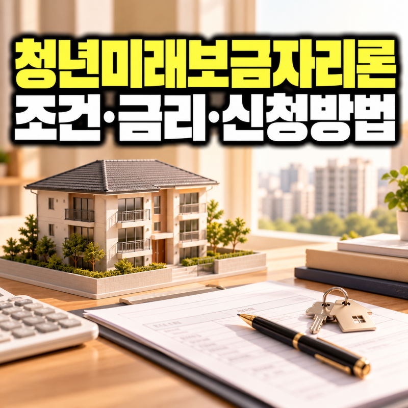 청년미래보금자리론 대출 조건·금리·신청방법 총정리(빌라/오피스텔)