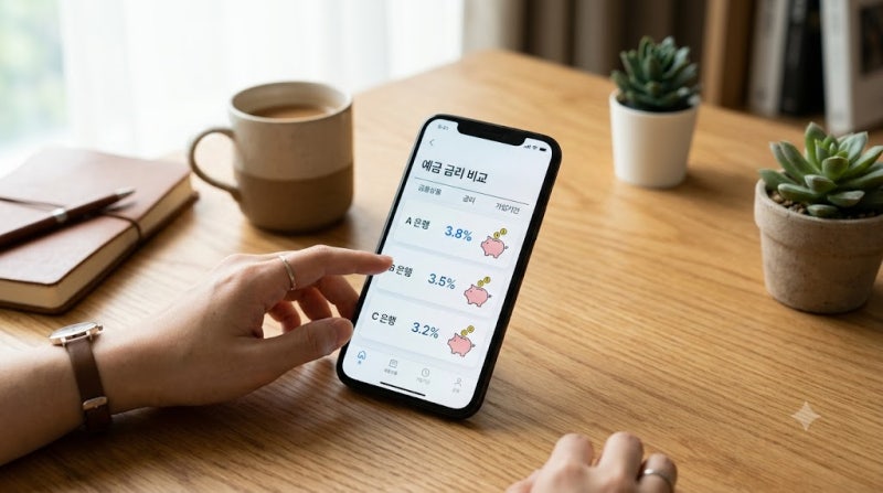 예금 금리 비교 방법 한눈에 정리! 똑똑하게 이자 챙기는 꿀팁