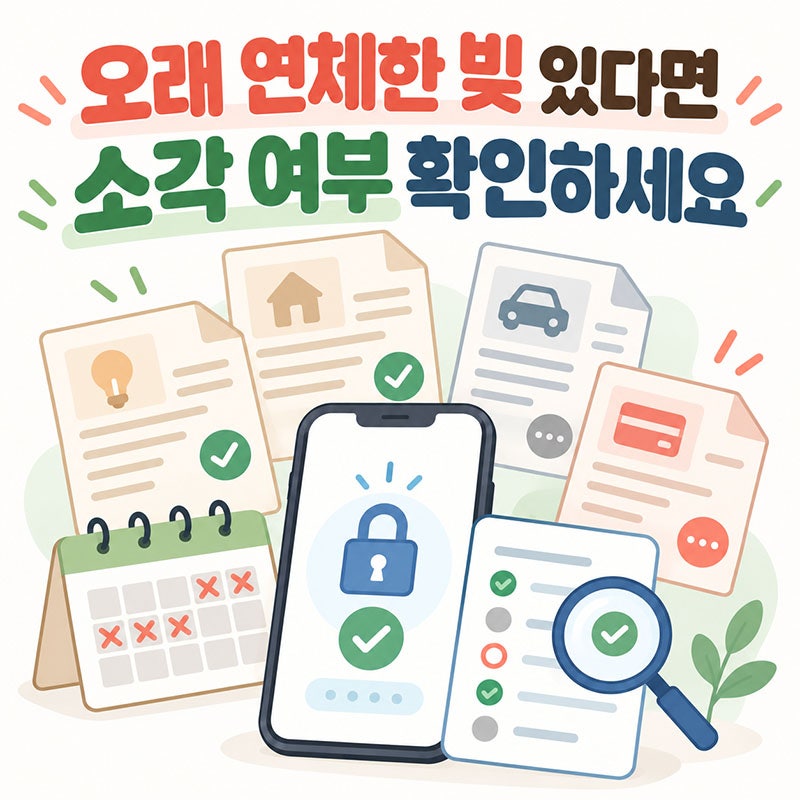 빚 오래 연체했다면 확인, 새도약기금 4차 소각 대상 조회해보세요