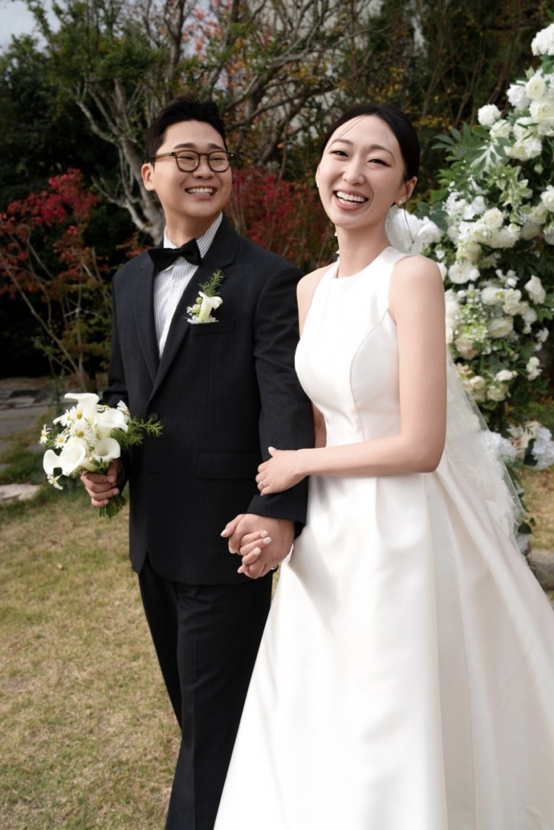 부산기장야외웨딩 웃음 가득했던 날,오린하우스 정원 본식 후기
