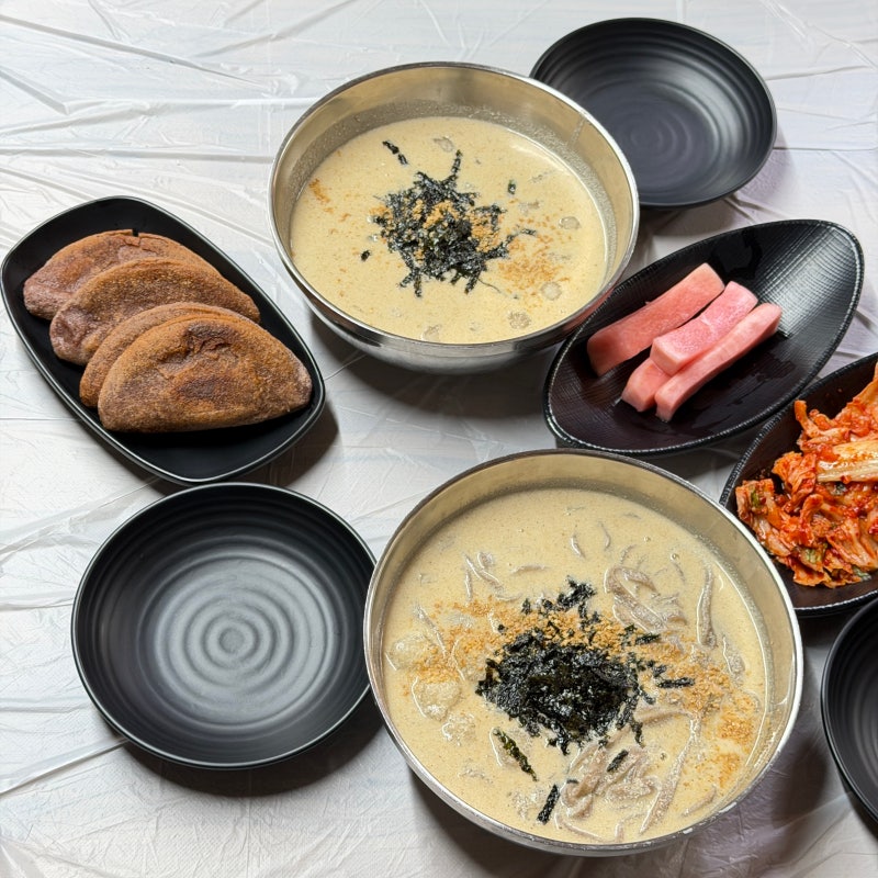 제천 리솜 포레스트 근처 맛집 옹심이들깨메밀칼국수 메뉴 추천 수수부꾸미