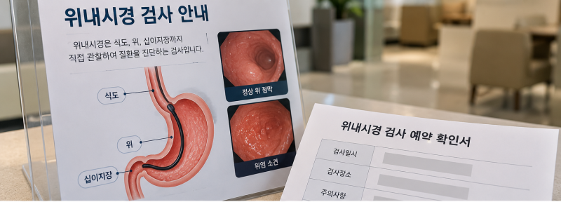 위내시경 검사방법과 금식, 수면내시경 전 알아둘 점(+수면내시경 주의사항)