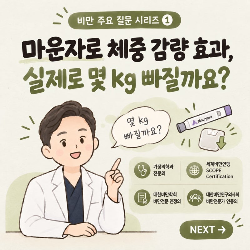 평택 마운자로 처방 병원, ‘마운자로 체중 감량 효과, 실제 몇 kg 빠질까요?’ [비만 치료 주....