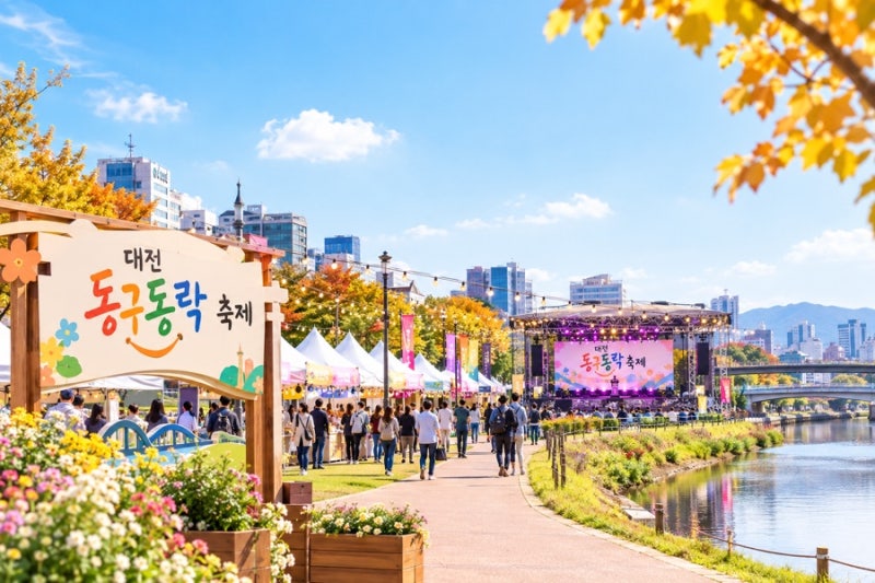 2026 Daejeon Dong-gu Dongrak Festival: Places to Visit in Daejeon in October