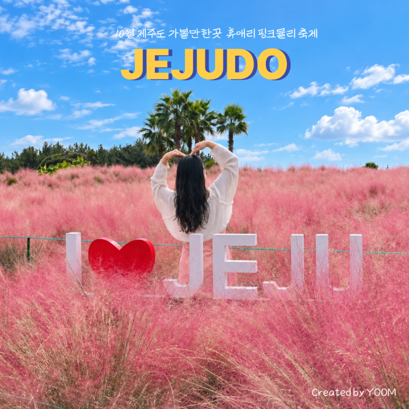 October Jeju Attractions: Hueree Pink Muhly and Tangerine Picking Experience
