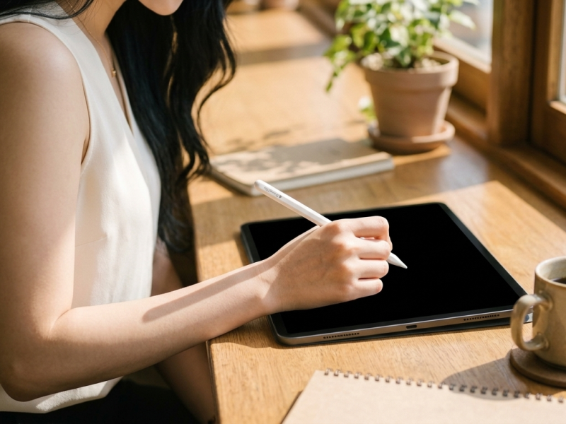 Apple Pencil 애플펜슬 프로 - 아이패드 미니·에어 호환 과제용 필압 체감