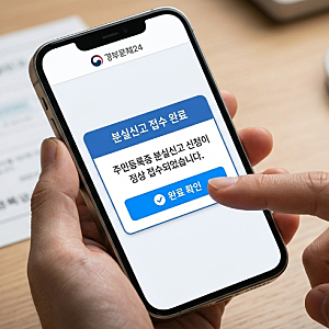 모바일 신분증 도용 방지: 정부24 주민등록증 분실신고 및 진위확인 즉시 효력 정지 공식