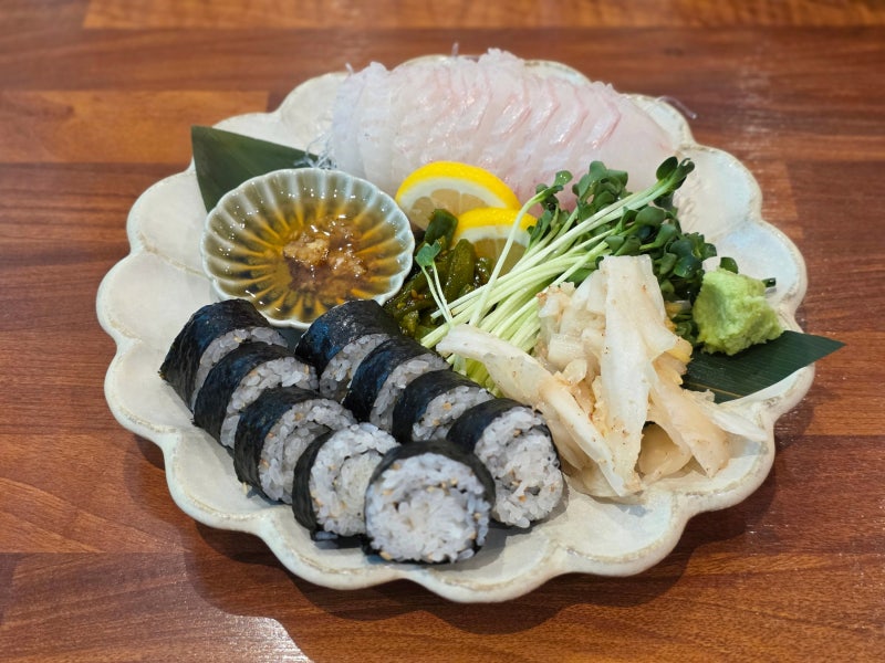 혼밥 공덕 마포 일식 맛집 밥집 김태완스시 마포역 초밥 물회 광어소금김밥