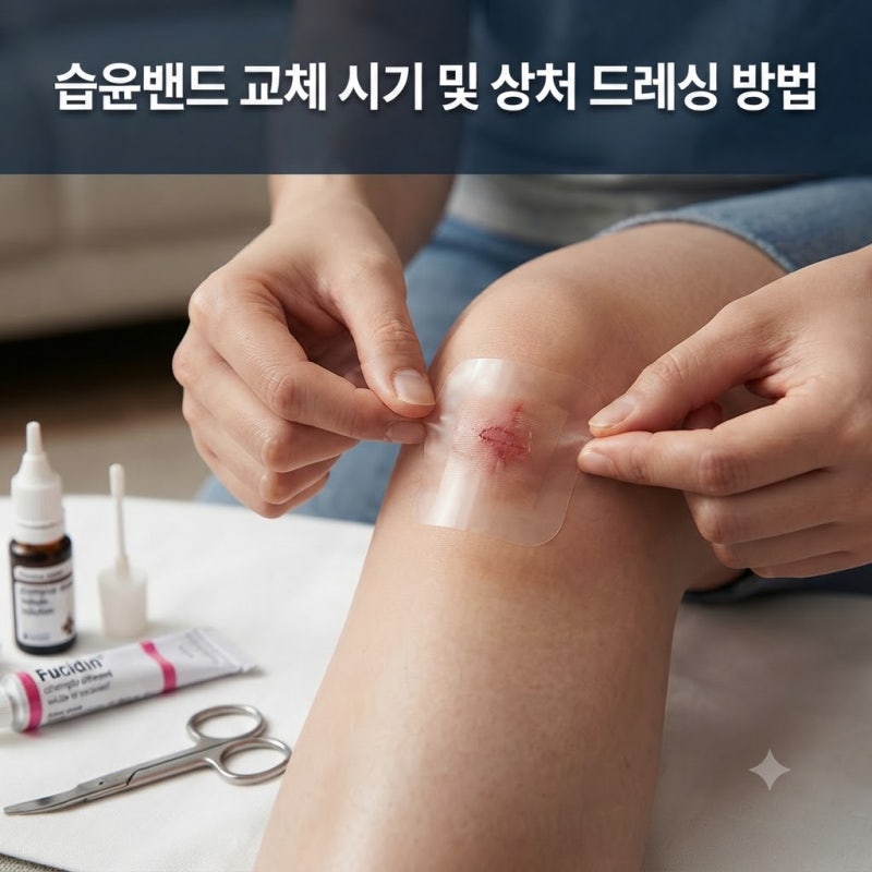 듀오덤 교체시기 상처 드레싱 방법 총정리