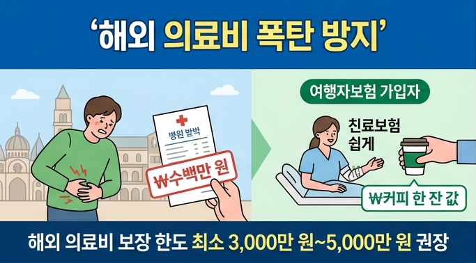 해외에서 수백만 원 병원비 폭탄? 여행자보험 보장 비교 안 하면 100% 후회합니다