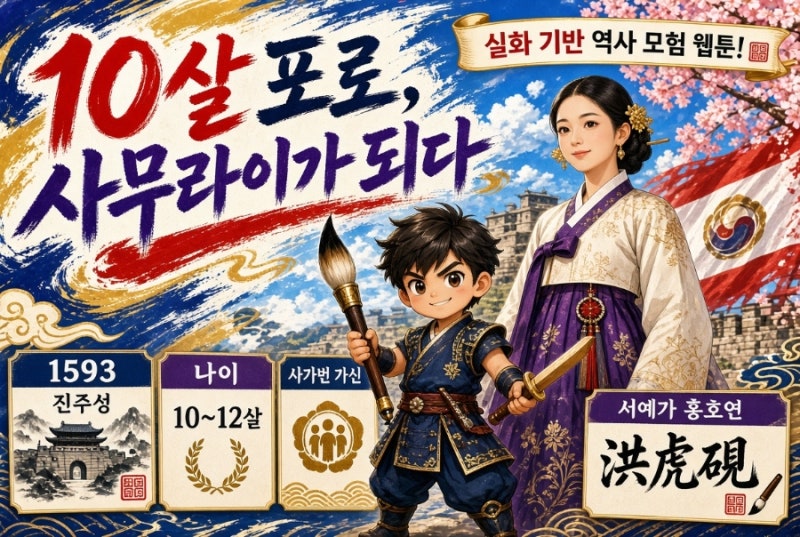 누구나 쉽게 이해하는 임진왜란 10살 포로, 일본 사무라이가 된 이야기 / 2026.10.02 금요일