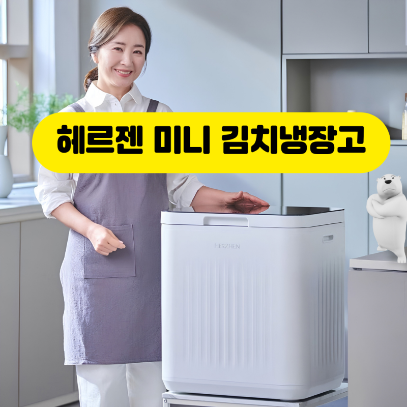 헤르젠 미니 김치냉장고 32L HM-2411 렌탈로 월 0원에 장만하는 꿀팁!