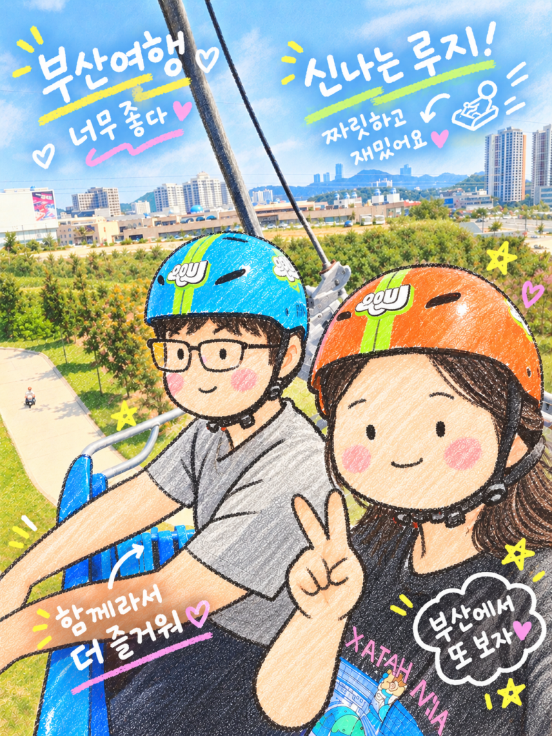 [부산_스카이라인 루지] 부산 가볼만한곳 / 온라인 예약부터 직접 타본 솔직후기 (with 해동용....