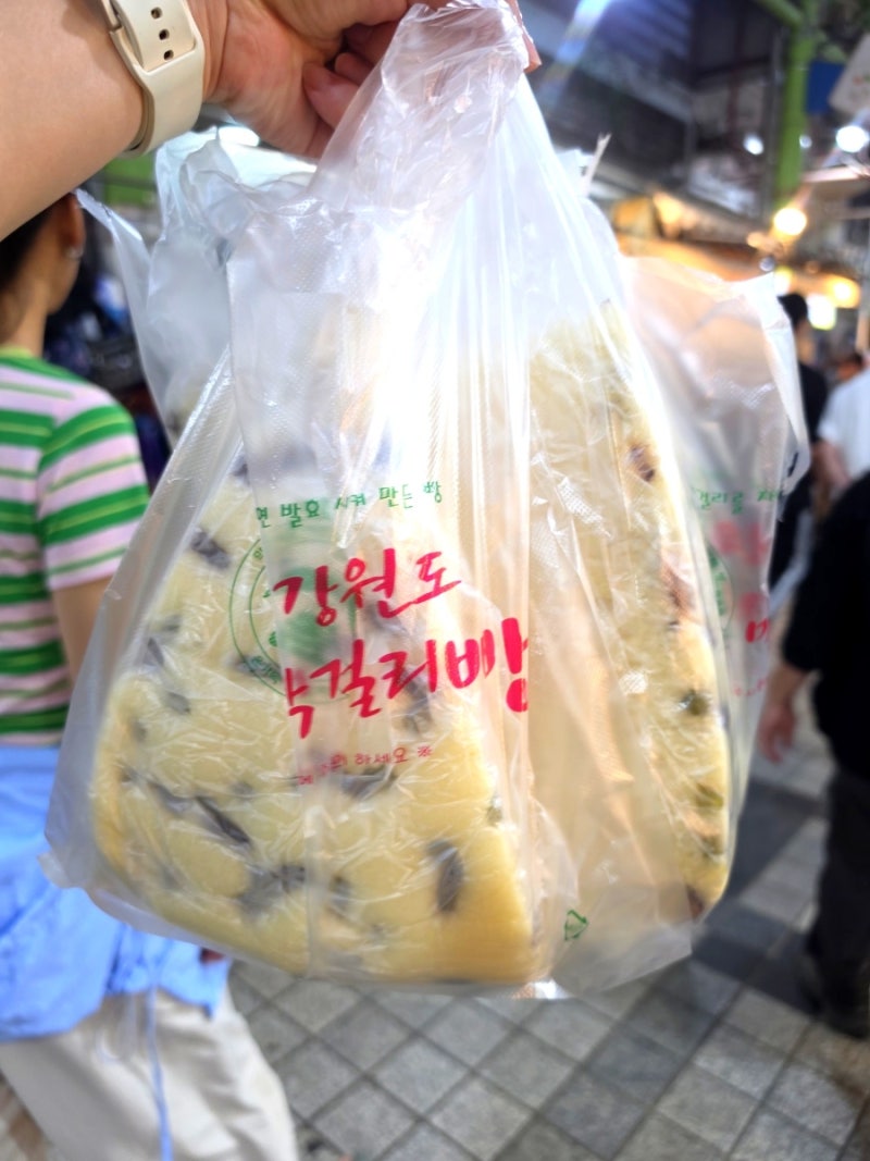속초 중앙시장 먹거리 강원도 막걸리술빵 2호점 웨이팅 솔직후기