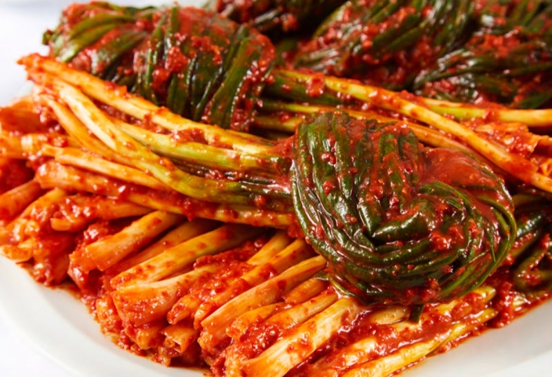 파김치 풀 없이도 되네요, 전라도식 담그는법 따라 해봤습니다
