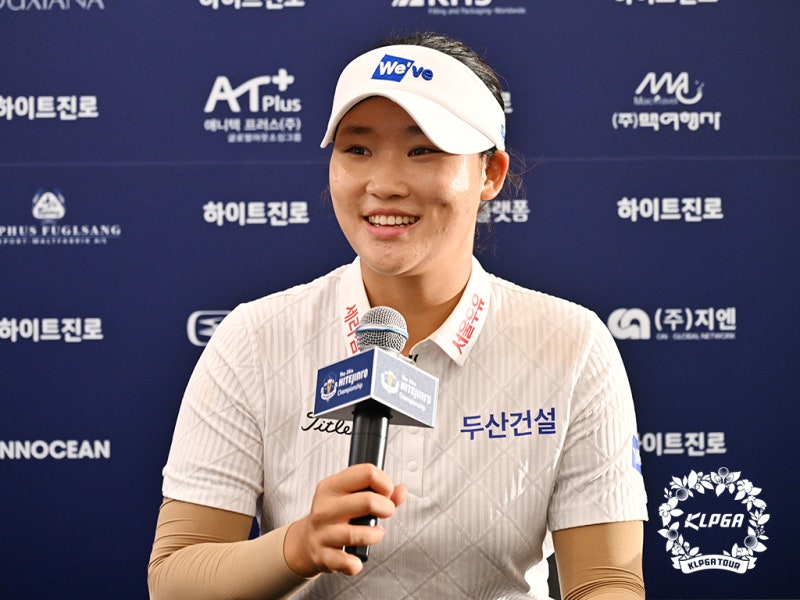 [2026 KLPGA]하이트진로 챔피언십 1R, 선두 김민솔(-2) 인터뷰