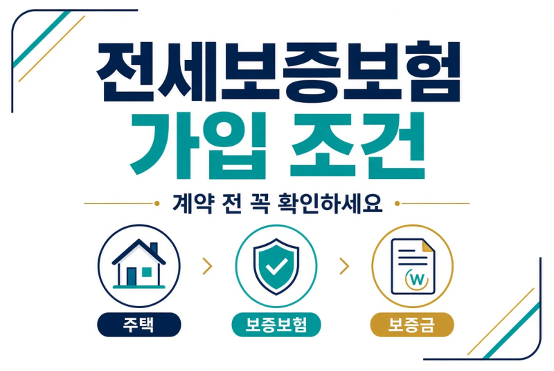 전세 대란 속 내 보증금 지키는 방법! 전세보증보험 가입 조건과 신청방법 총정리