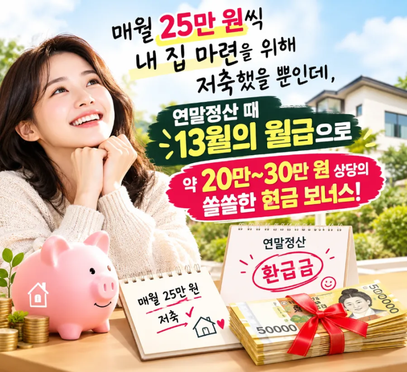 41년 만의 대격변! 주택청약 월 인정액 25만 원 상향 총 정리