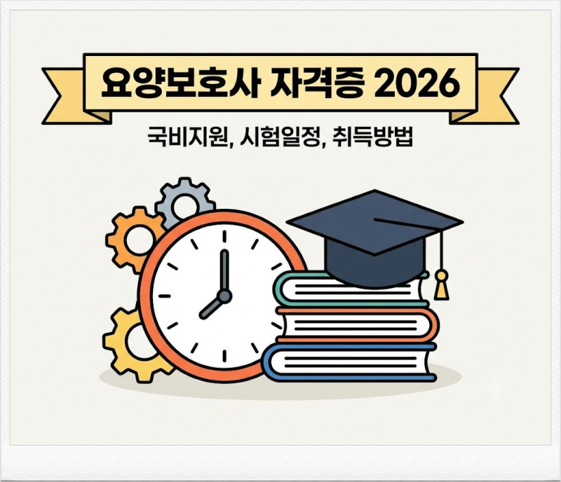 요양보호사 자격증 국비지원 2026 시험일정과 취득방법 총정리