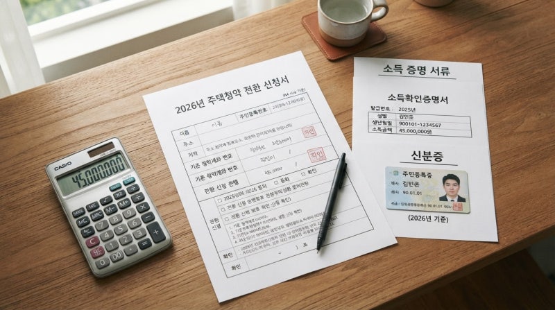 청년 주택드림 청약통장 전환 준비물, 앱이랑 지점 중 뭐가 편할까?