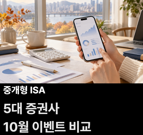 중개형 ISA 10월 이벤트 비교 신규·이전·ETF 혜택을 따로 봐야 하는 이유