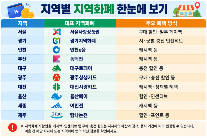 지역화폐란? 혜택부터 사용처·사용방법까지 한눈에 알아보기