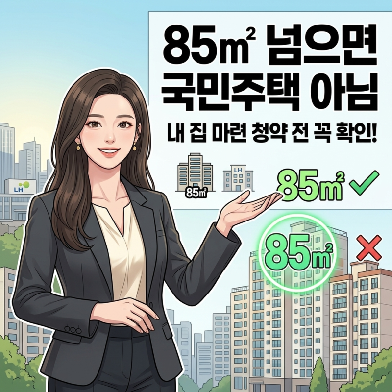 국민주택 민영주택 차이, 공급 주체와 면적으로 구분하세요