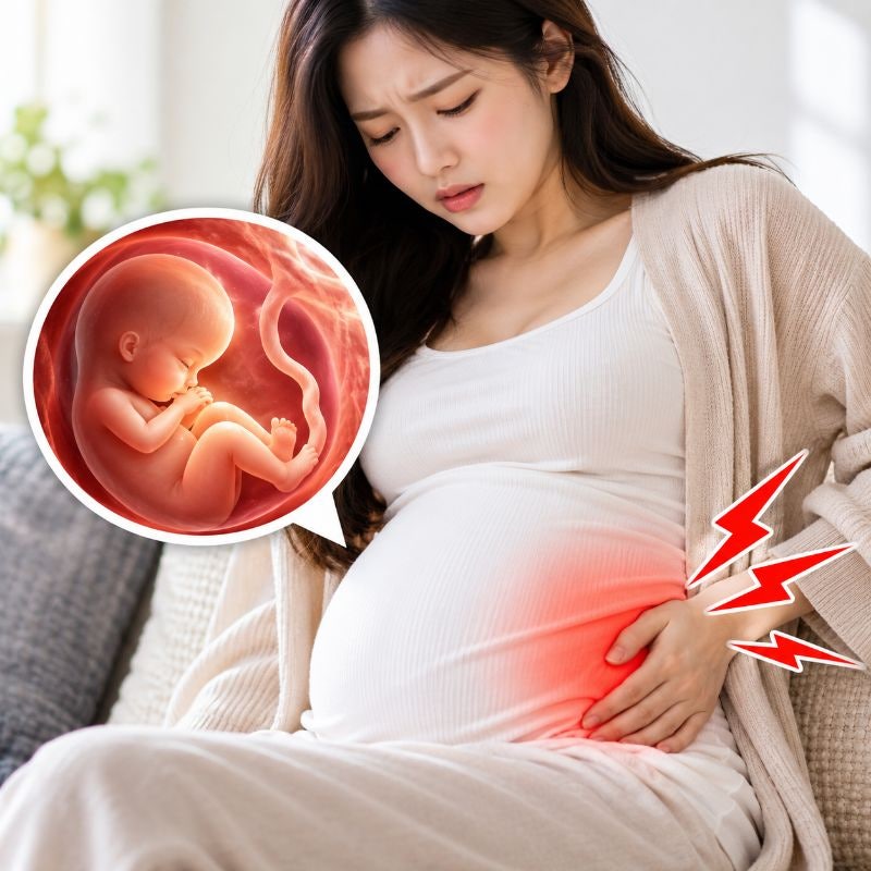 임산부 왼쪽 아랫배 통증, 흔한 변화일까? 바로 확인이 필요한 신호는 따로 있다