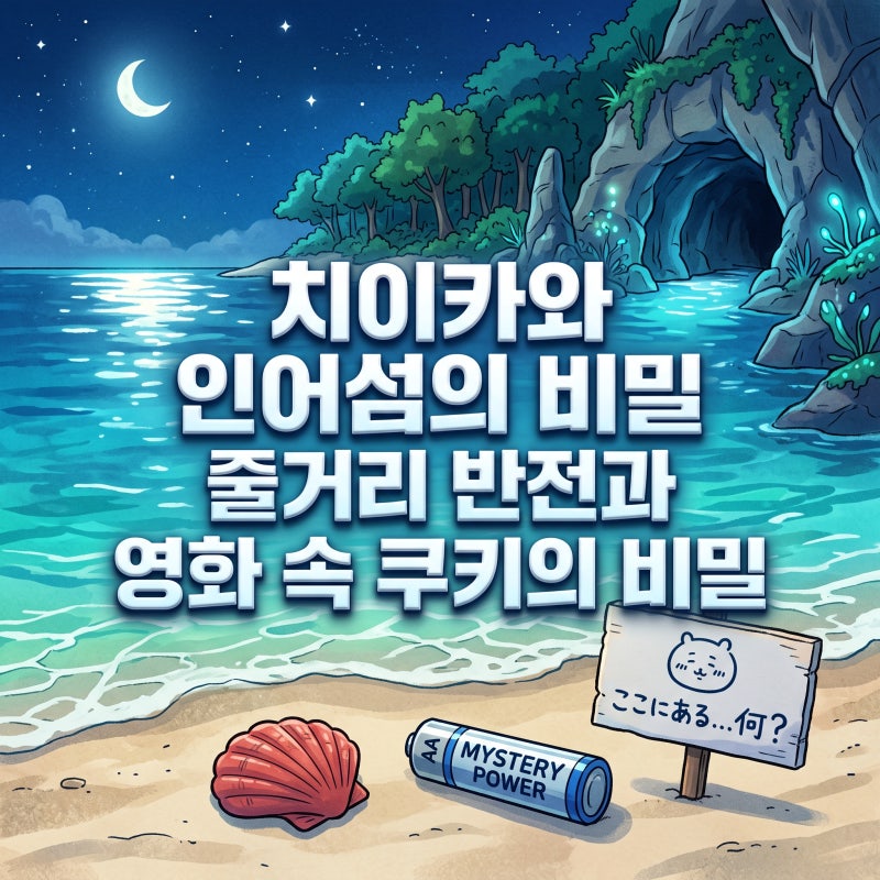 치이카와 인어섬의 비밀 줄거리 반전과 영화 속 쿠키의 비밀