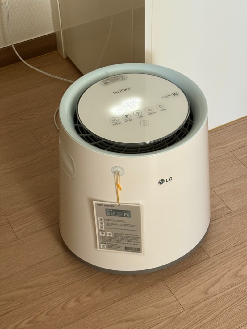 [육아/내돈내산]LG 퓨리케어 에어워셔 자연기화식 가습기 사용후기/아기 있는 집 가열식 가습....