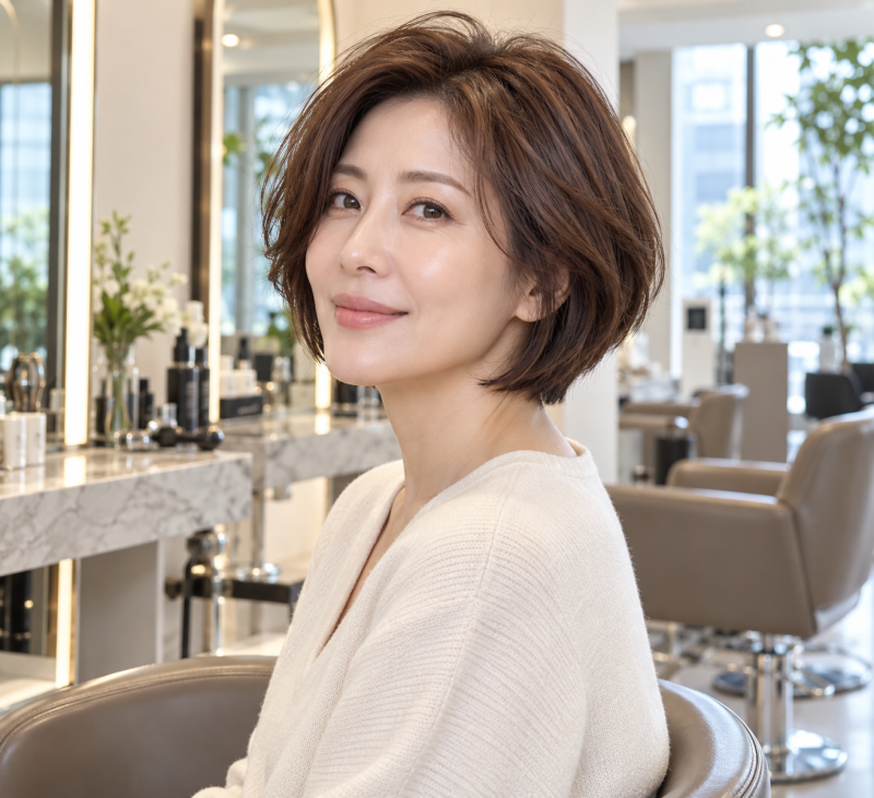 40대 여자 헤어스타일 추천, 세련된 단발·중단발·숏컷·펌 고르는 법