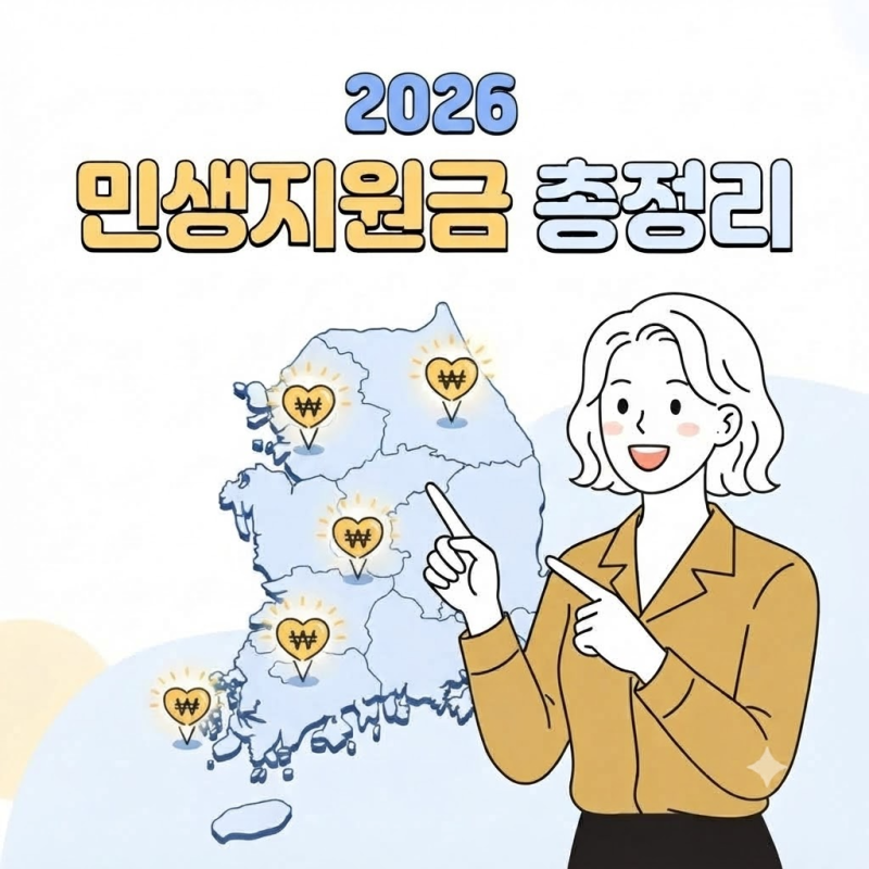 2026 4차 민생지원금 신청방법, 지급 지역, 신청기간, 종합 안내