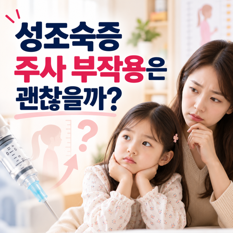 성조숙증 주사 부작용 걱정되시죠 — 결정 전에 볼 3가지 | 광주 성조숙증 한의원