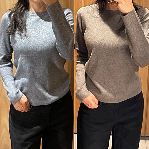 Zara 자라 FW | 소프트 손 니트 스웨터, 반팔 니트, 로우라이즈 블랙진 입어보기