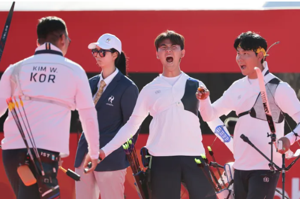 2026 아시안게임 양궁 남자 단체전 금메달｜김우진·김제덕·이우석 2연패, 한국 양궁 건재 증....