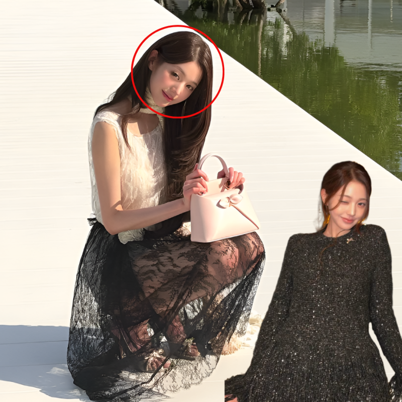 “낮과 밤이 다 예쁘네” 장원영 파리 근황, 낮엔 시스루 레이스 밤엔 블랙 미니드레스
