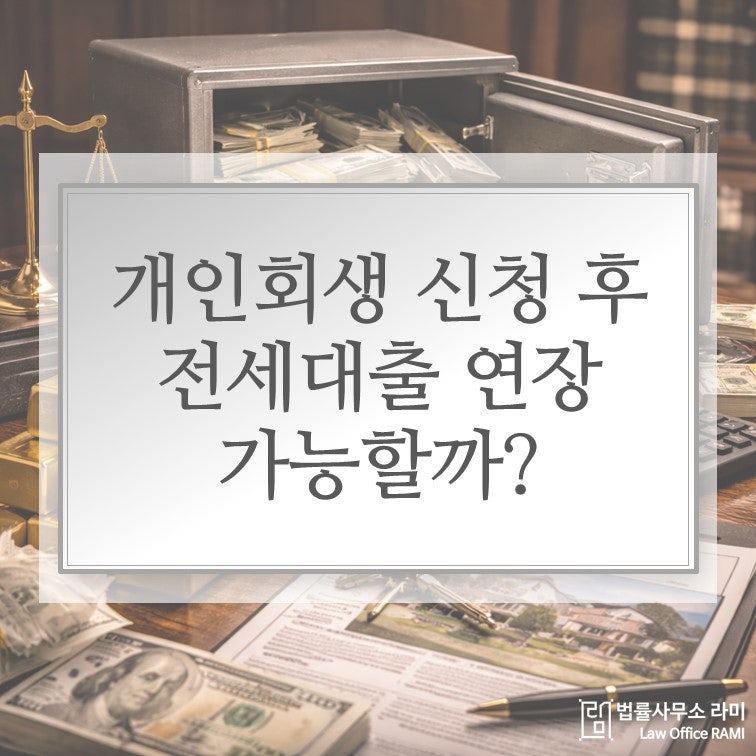 개인회생 신청 후 전세대출 연장, 가능할까?