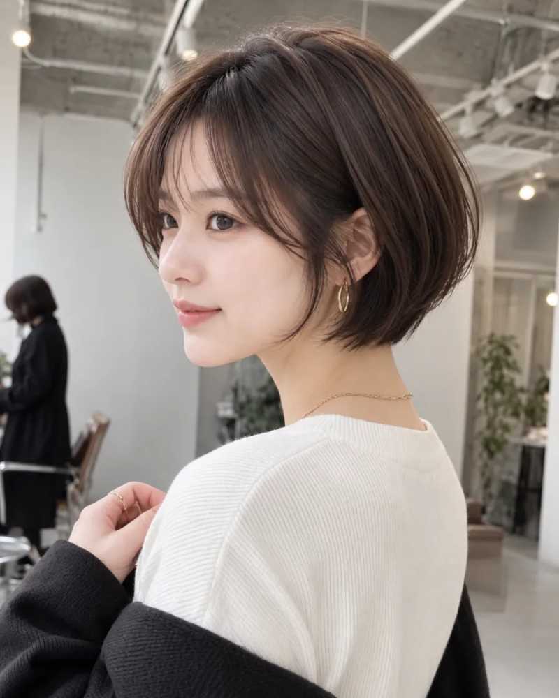 보브단발컷 추천, 깔끔하고 도시적인 분위기 연출하는 방법
