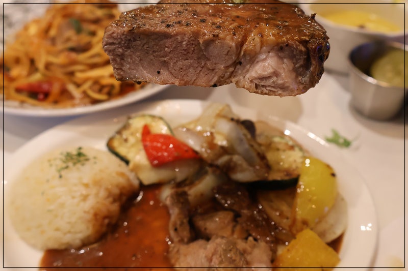 시흥 은계동 맛집 롤링파스타 은계점 스테이크 신메뉴, 30개월아기와 가족외식