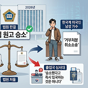 유승준 비자 소송 승소, 검색어 1위 왜? ⚖️ 3번째 소송 2심도 승소…그런데 ‘한국 입국 확....