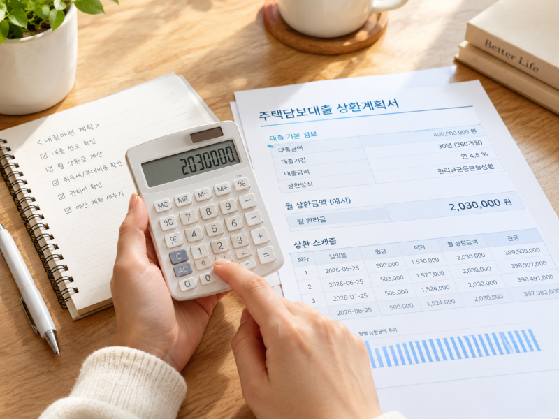 아파트 매수할 때 대출만 보면 안 되는 이유｜집 살 때 월 부담금 계산하는 법
