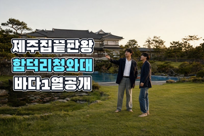 구해줘 홈즈 367회 제주 특집, 함덕리 청와대부터 바다 1열 주택까지