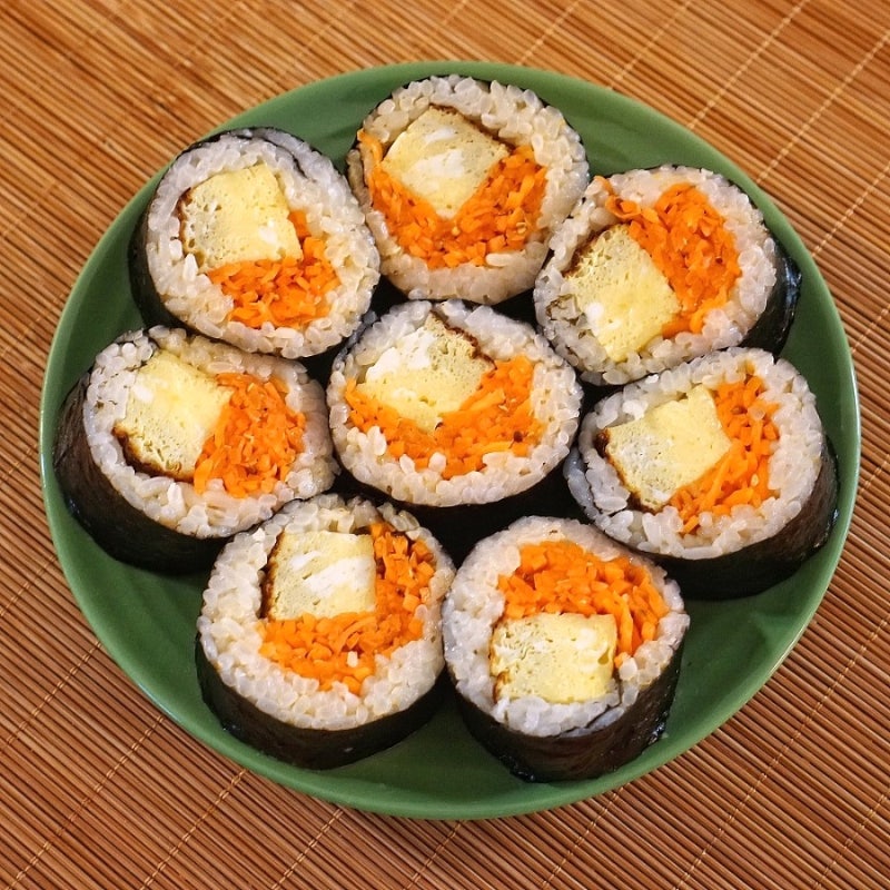 당근라페김밥 만들기! 자꾸 생각나는 간단한 김밥 레시피