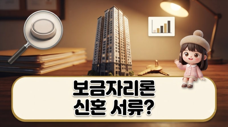 신혼부부 보금자리론 소득요건 완화, 서류는 누구 명의로?