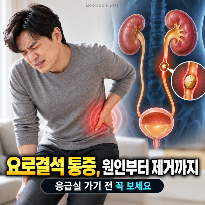 요로결석 통증 원인, 요로결석에 좋은음식 및 제거 방법 정리