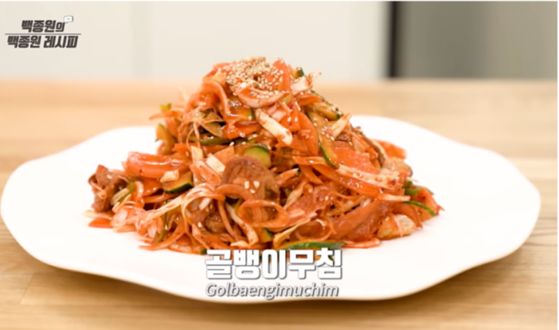 백종원 골뱅이무침 레시피 양념장 하나면 끝 !!