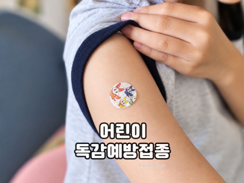 2026 어린이 독감예방접종 시기 초등학생 횟수 백신 종류