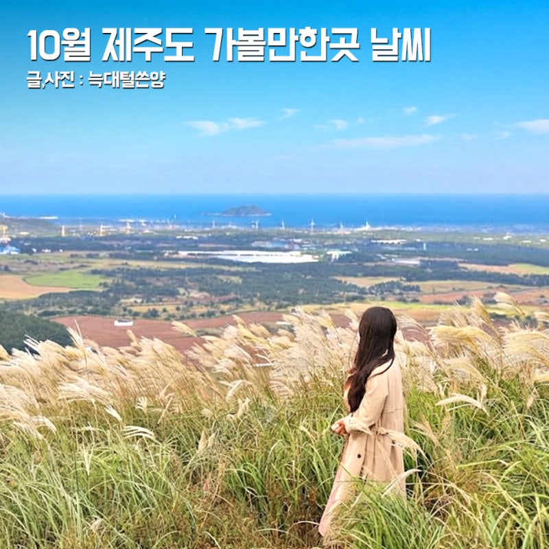 October Jeju Weather: Recommended Autumn Travel Spots